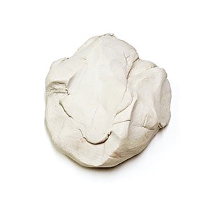 Porcelain clay used at Dartmoor Makers pottery studio in Chagford